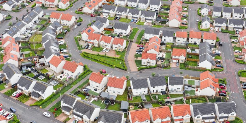 New,Housing,Development,At,Dargavel,In,Bishopton
